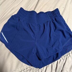 lululemon athletica Women's Vibrant Blue Athletic Shorts